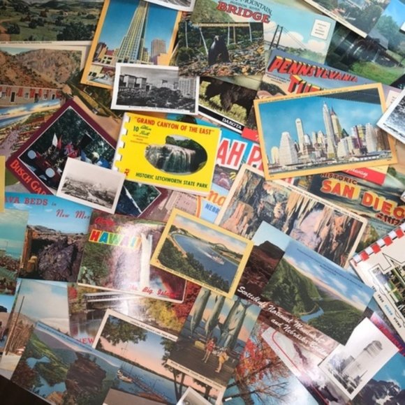 Vintage Travel Photo Postcard Mystery Box - Picture 2 of 14